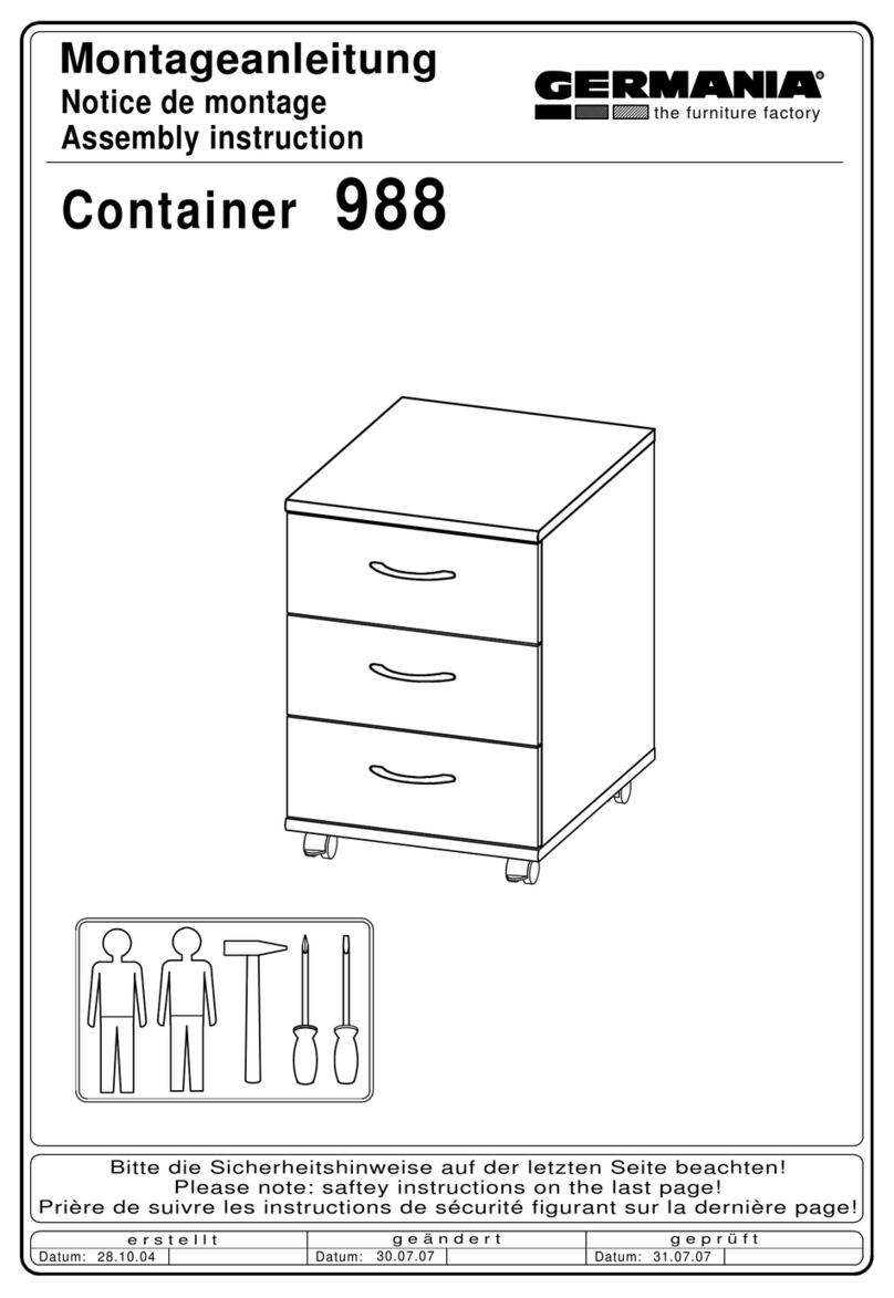 Germania Container 988 Assembly instruction