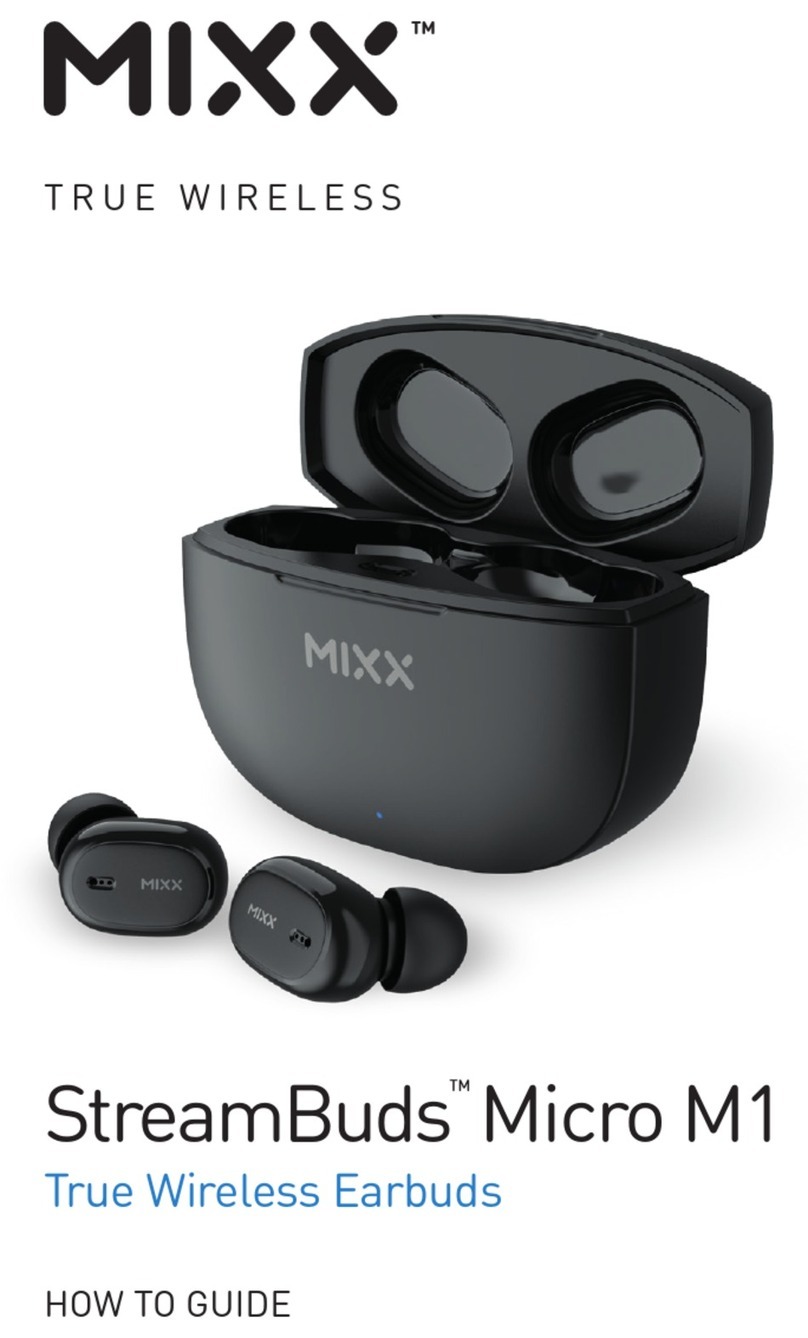 Mixx StreamBuds Micro M1 Administrator Guide