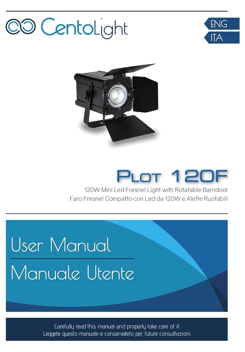 CentoLight Plot 120F user manual