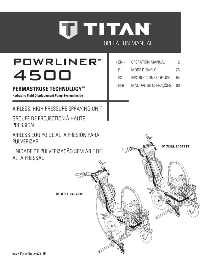Titan Powerliner 4500 Operation manual