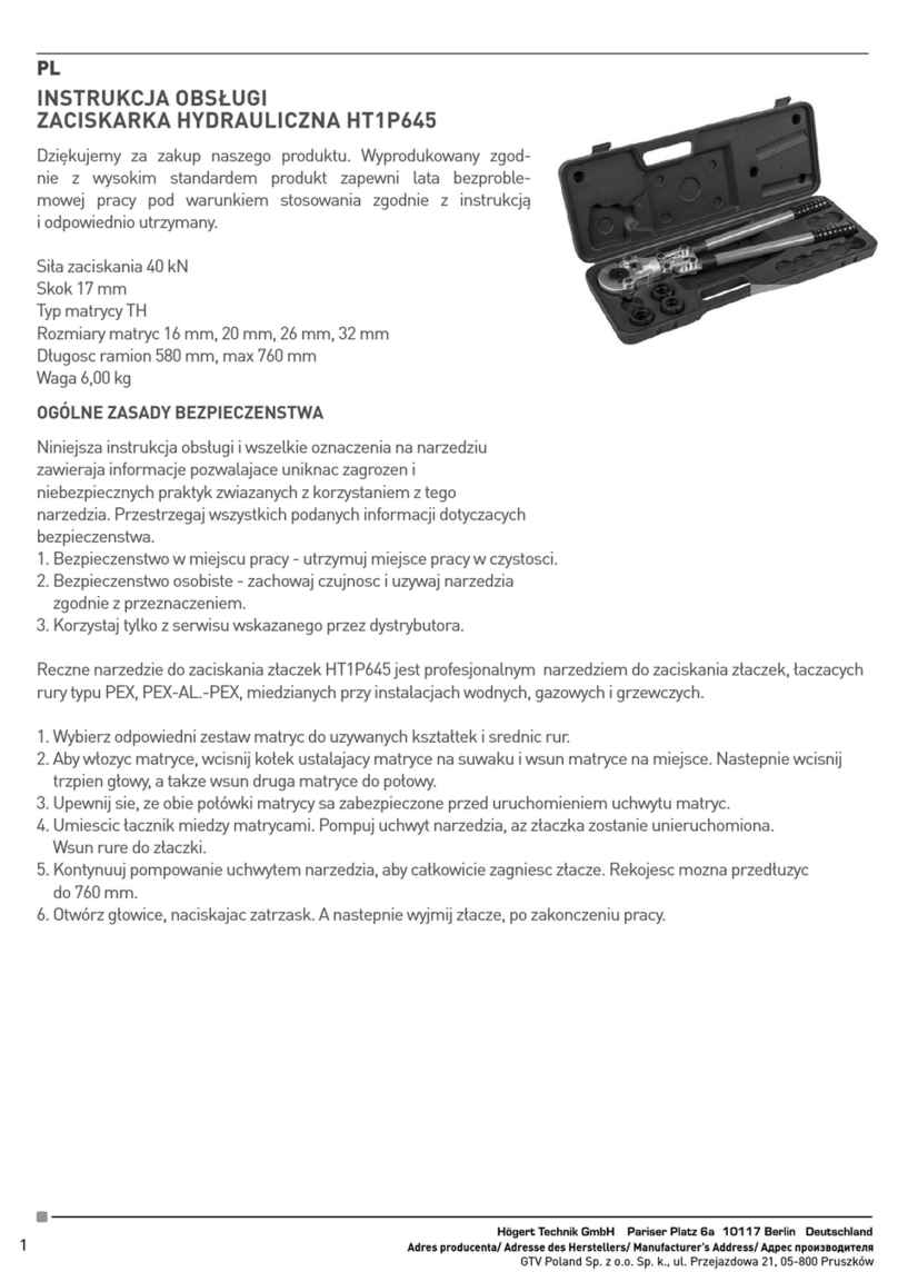 HOGERT HT1P645 user manual