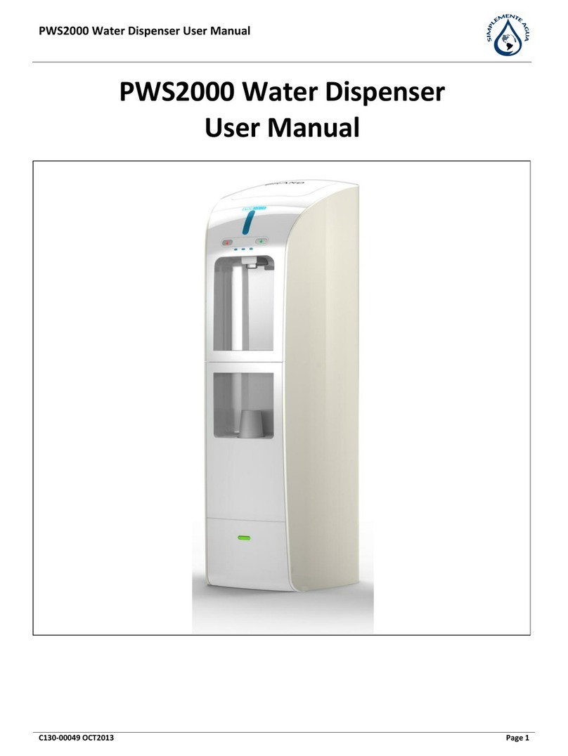 SIMPLEMENTE AGUA PWS2000 user manual