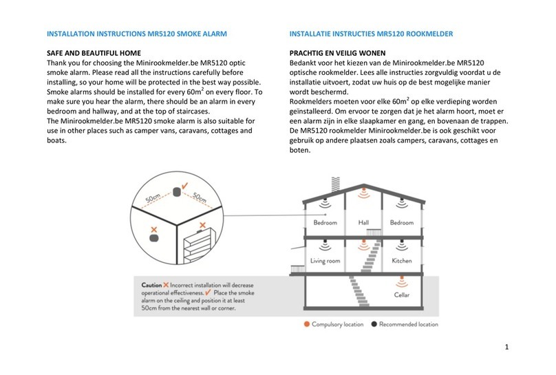minirookmelder.be MR5120 installation instructions