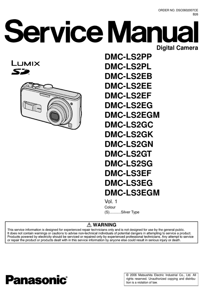 Panasonic LUMIX DMC-LS2PP Service manual