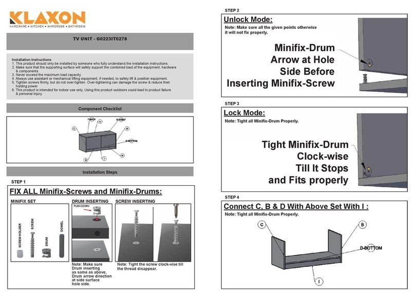 Klaxon G0223IT0278 installation guide
