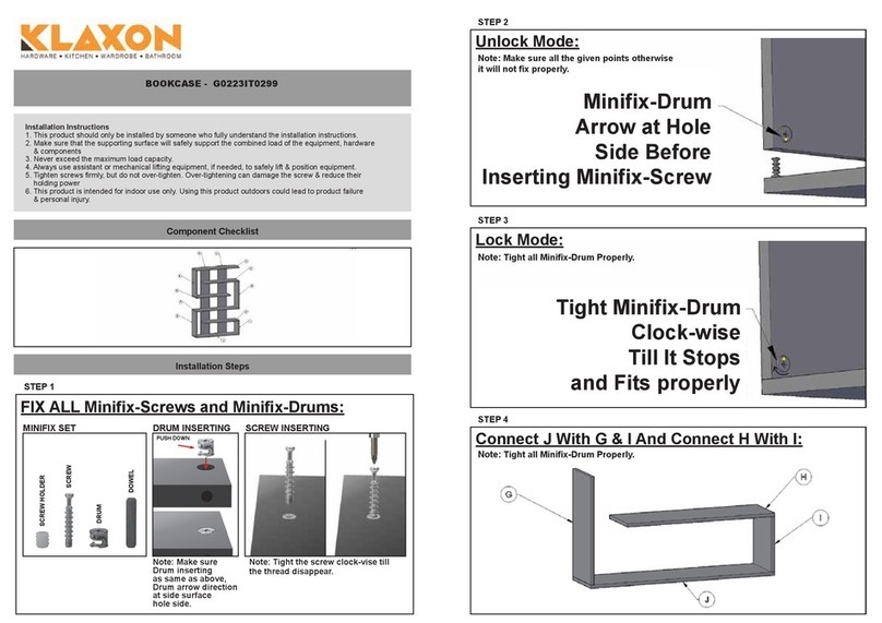 Klaxon G0223IT0299 User manual Klaxon G0223IT0299 User manual