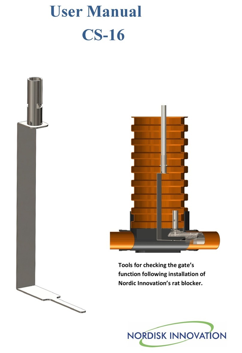 Nordisk CS-16 user manual