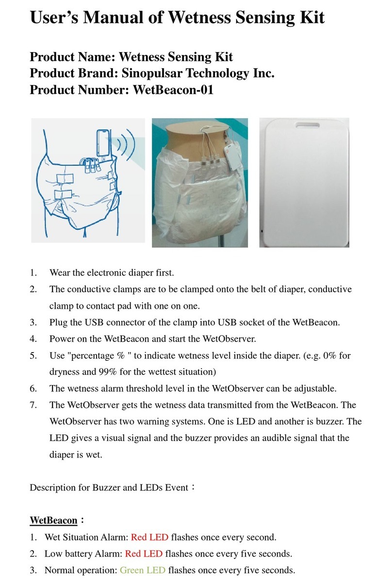 Sinopulsar Technology WetBeacon-01 user manual