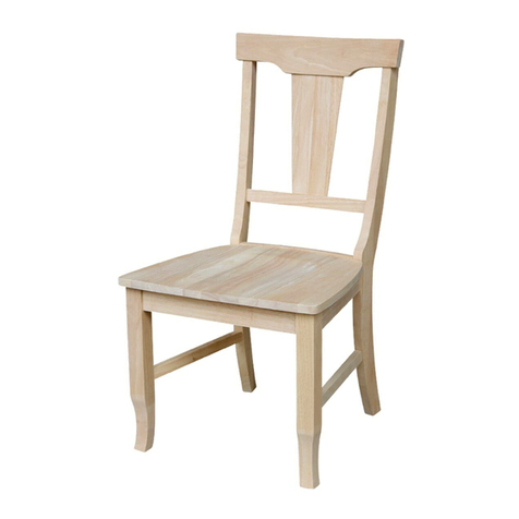 Unfinished Furniture of Wilmington ARLINGTON C-110 Assembly instructions