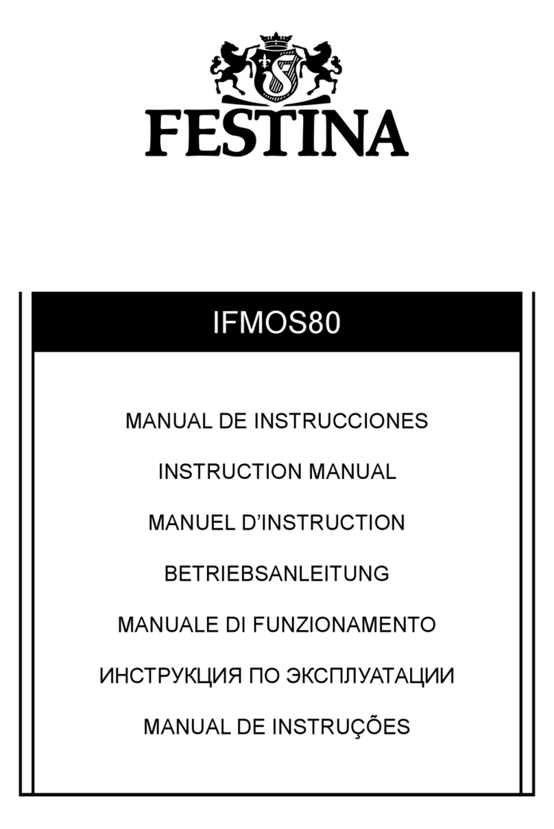 Festina IFMOS80 instruction manual