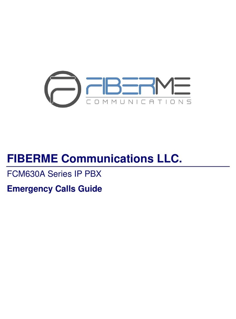 Fiberme FCM630A manual