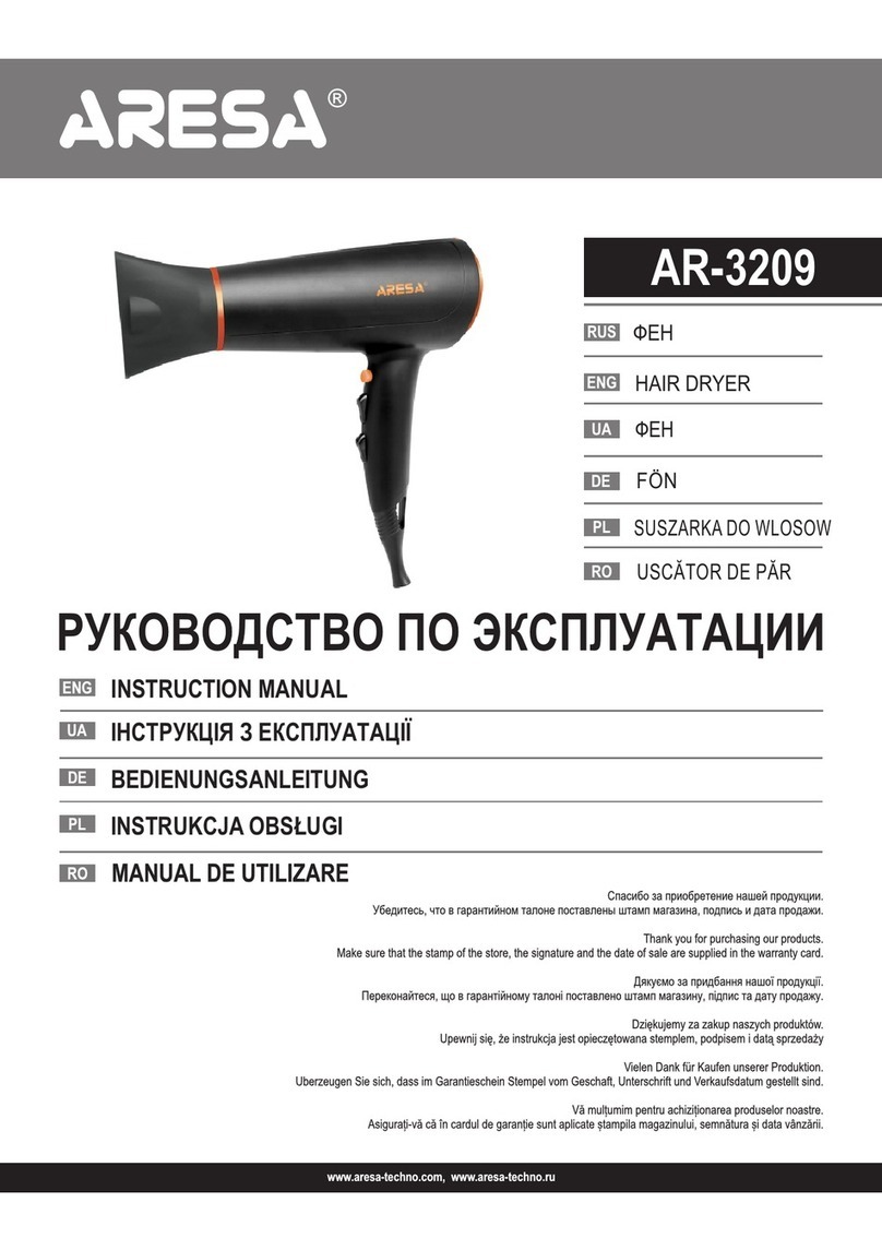 ARESA AR-3209 User manual