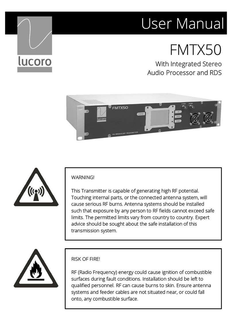 Lucoro Broadcast FMTX50 user manual