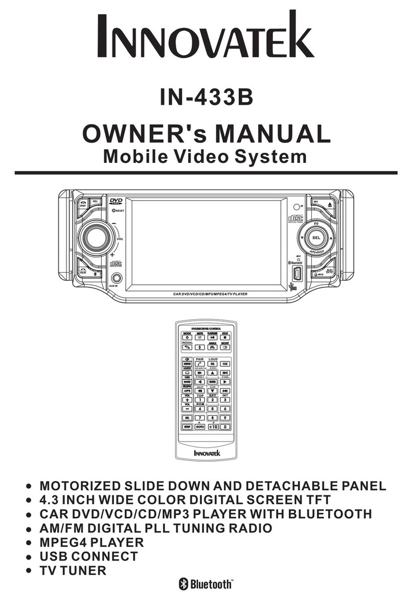 Innovatek IN-433B owner's manual