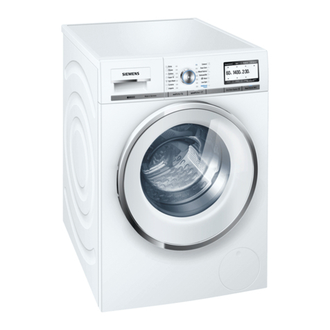 Siemens WM14Y790EU Specification sheet