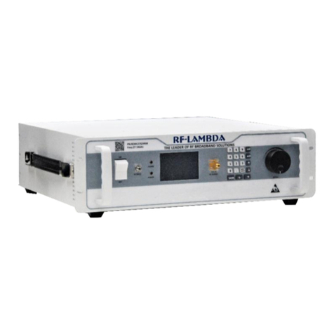 RF-Lambda REMC27G32GD User manual