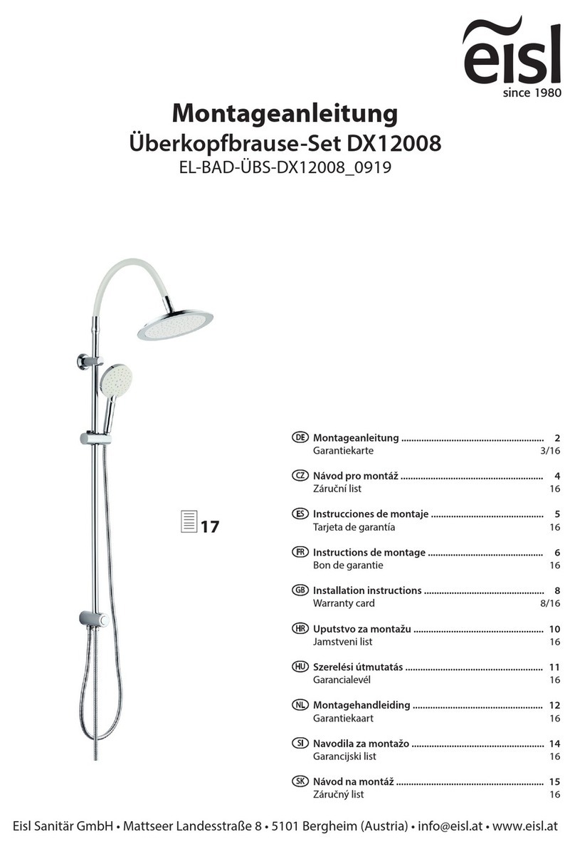 eisl DX12008 installation instructions