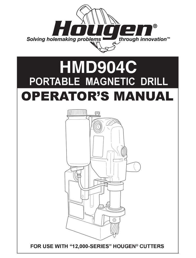 Hougen HMD904C User manual