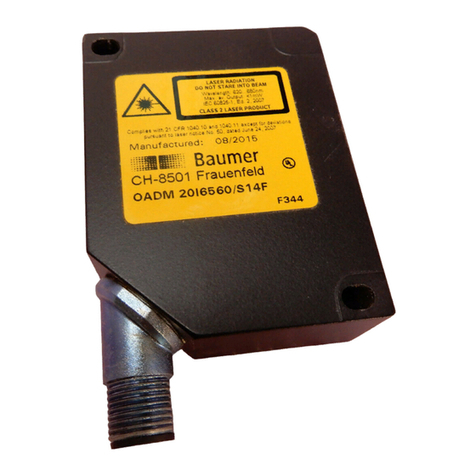 Baumer OADM 20I6581/S14F quick start guide Baumer OADM 20I6581/S14F quick start guide