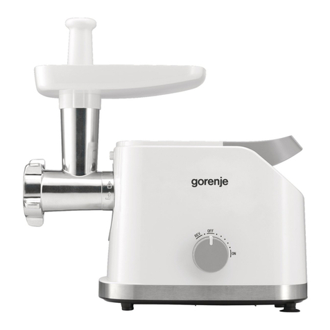 Gorenje MG1802SJW instruction manual