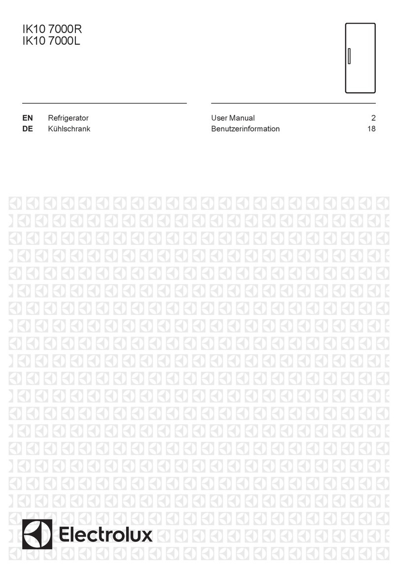 Electrolux IK10 7000R User manual