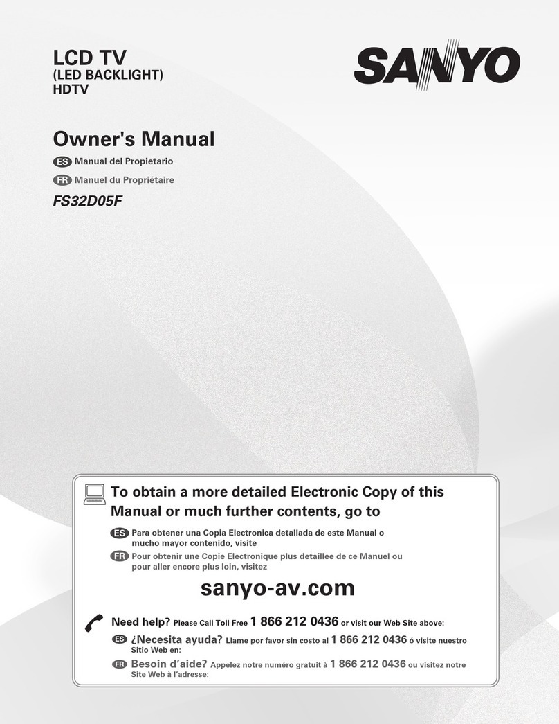 Sanyo FS32D05F User manual
