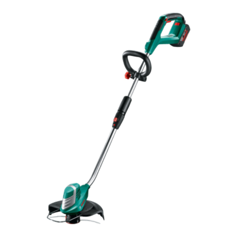 Bosch AdvancedGrassCut 36 User manual