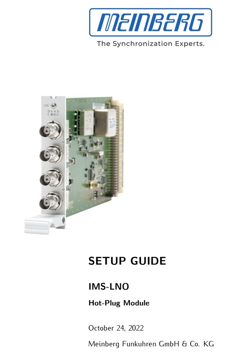 Meinberg IMS-LNO Setup guide