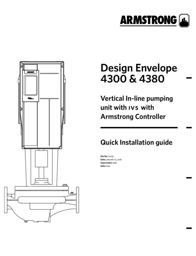 Armstrong Design Envelope 4300 Quick installation guide