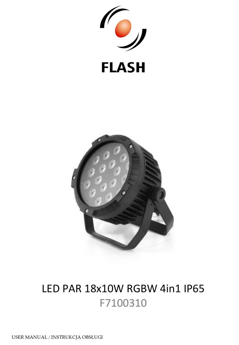 Flash F7100310 User manual Flash F7100310 User manual