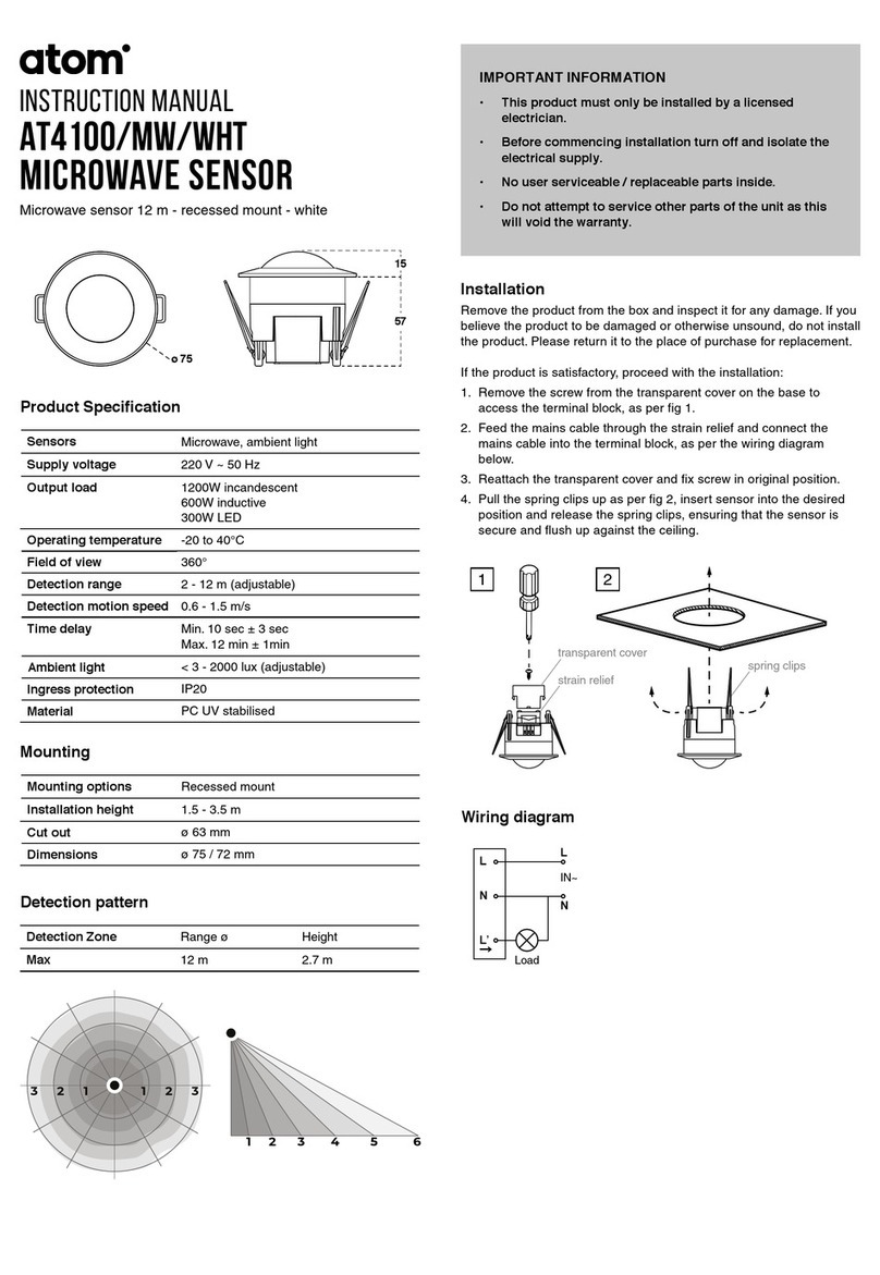 Atom AT4100MW instruction manual