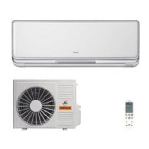 Hitachi RAS-SX18HAK User manual
