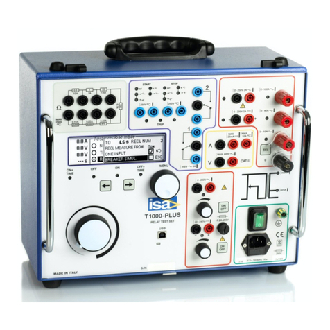 ISA T1000 PLUS User manual