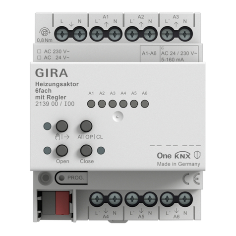 Gira KNX 213900 User manual