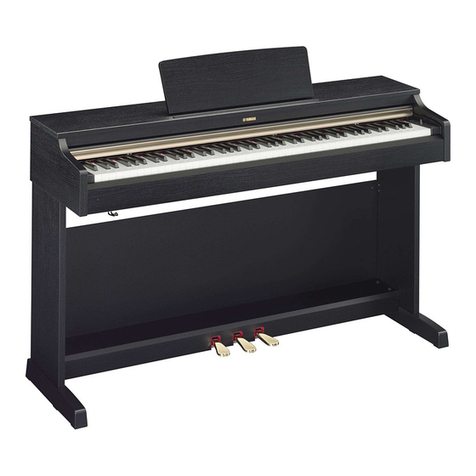 Yamaha ARIUS YDP-162B User manual Yamaha ARIUS YDP-162B User manual