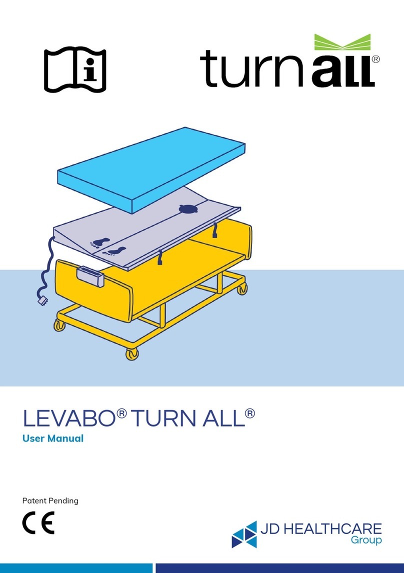 JD HEALTHCARE LEVABO TURN ALL user manual