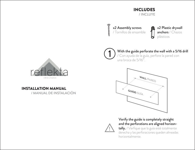 Reflekta Palermo installation manual