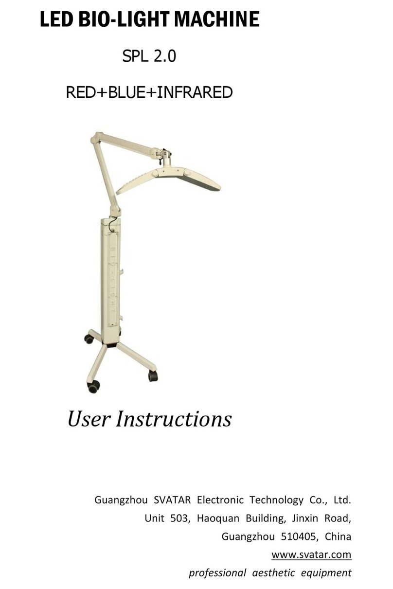 Svatar Bio-Light SPL 2.0 User instructions