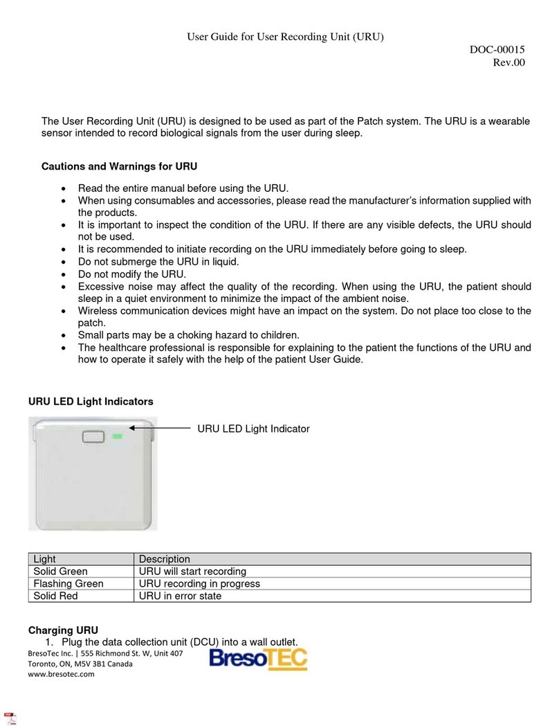 BresoTEC URU user guide