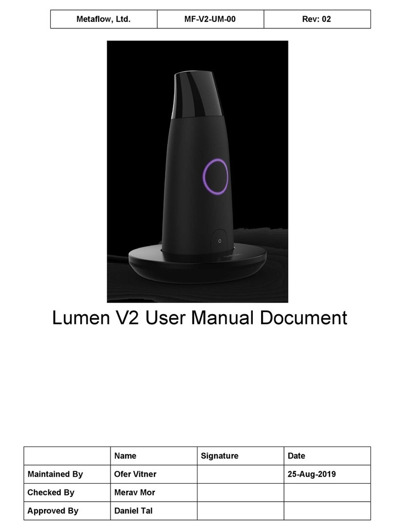 Metaflow Lumen V2 user manual