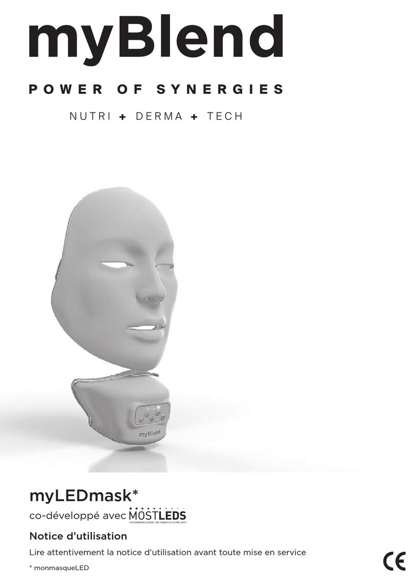 myBlend myLEDmask user manual