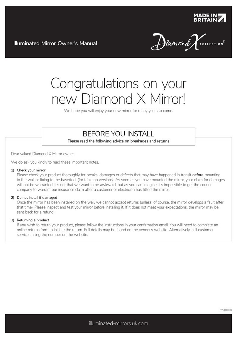 Powerful Vision Diamond X Korvus A711BL owner's manual