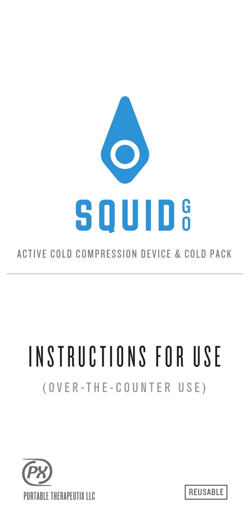 Portable Therapeutix SQUID GO Instructions for use