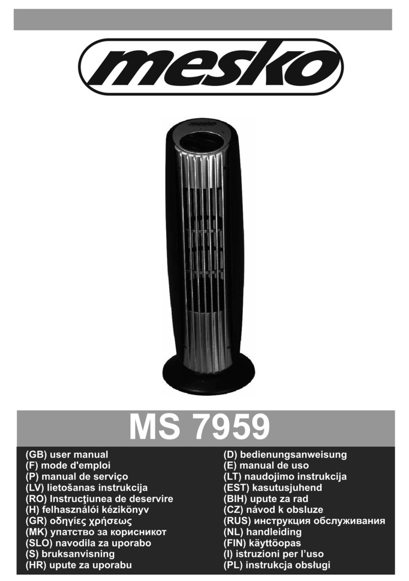 Mesko MS 7959 User manual