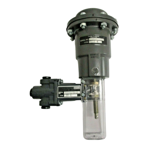 Fisher EMERSON 168 Series User manual