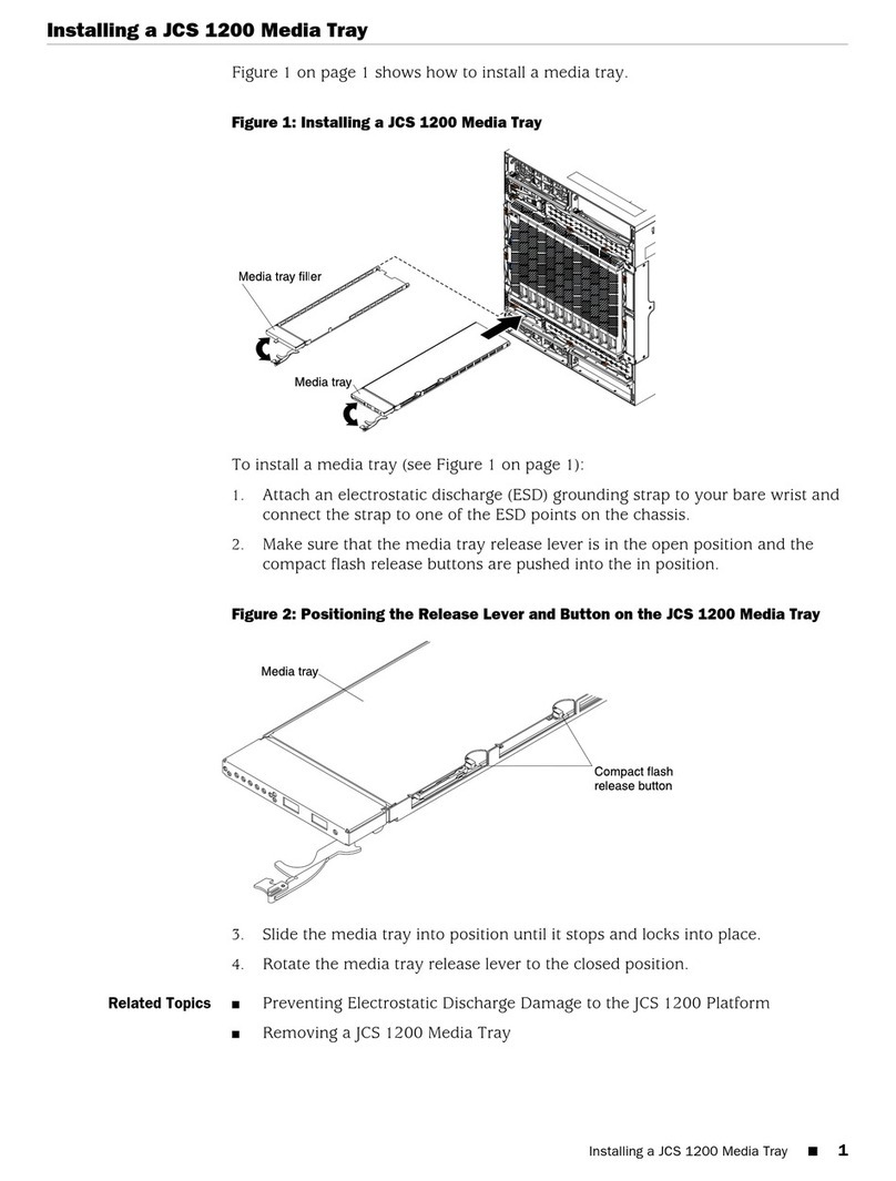 Juniper JCS1200 Instruction Manual