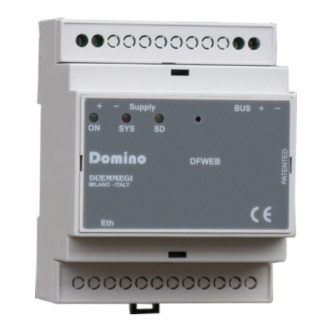 Duemmegi Domino DFWEB User manual