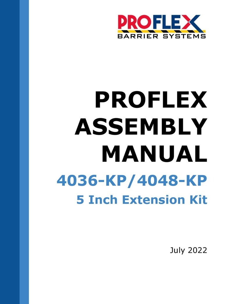 Proflex 4036-KP Assembly manual