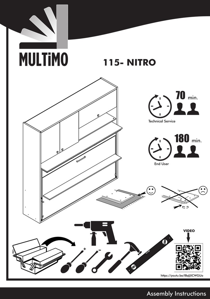 Multimo 115-NITRO Assembly instructions