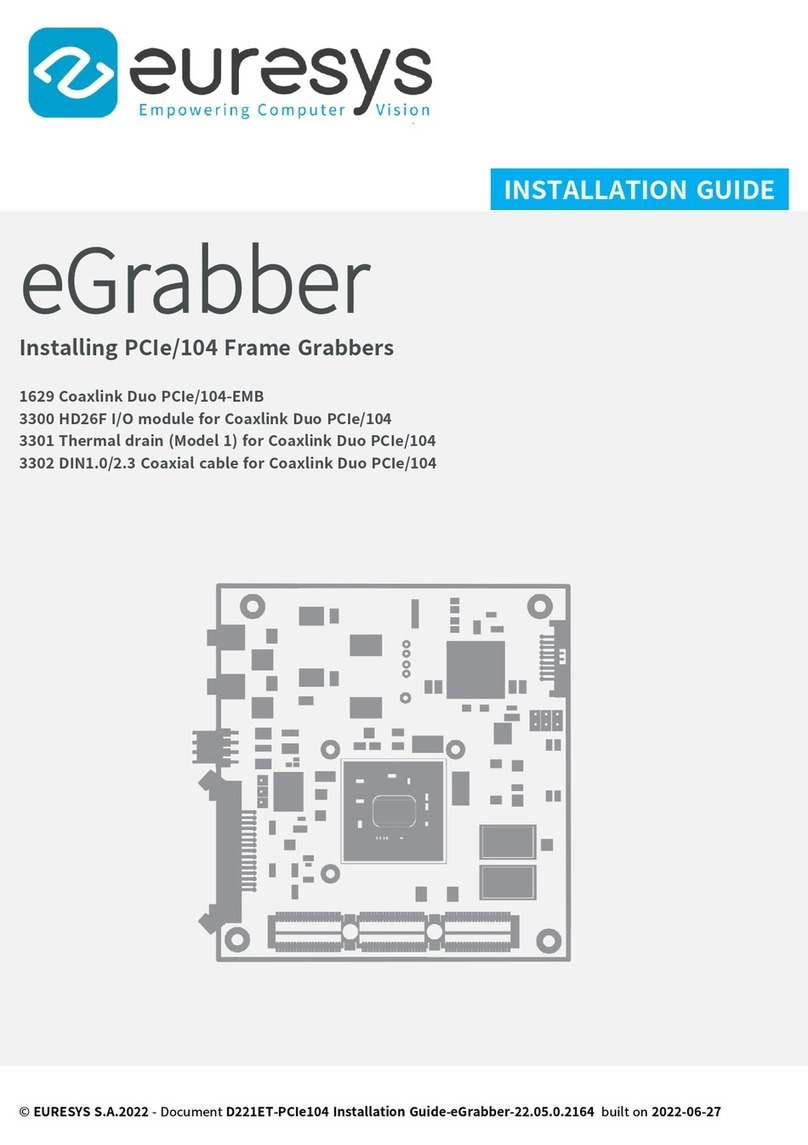 Euresys eGrabber installation guide